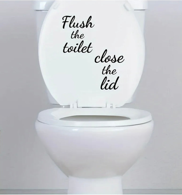 Flush and close