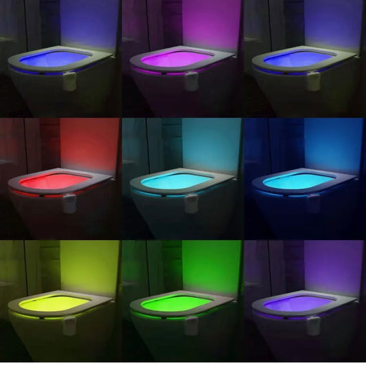 Toilet night light