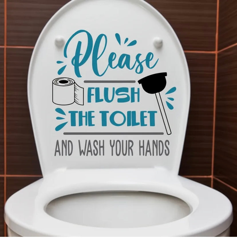 Please flush