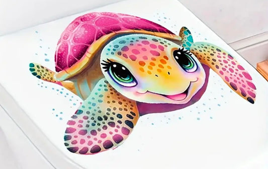 Pink turtle