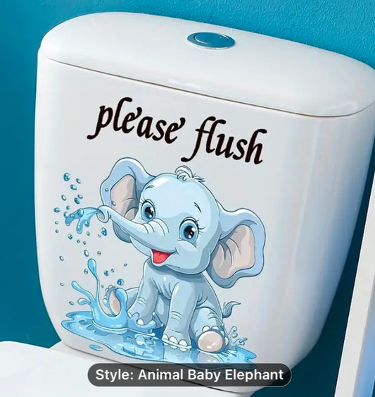 Please flush elephant